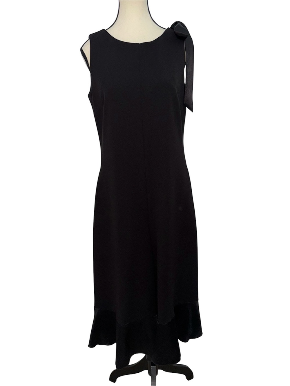 FRANK LYMAN Black Wide Leg Jumpsuit‎ Size 8